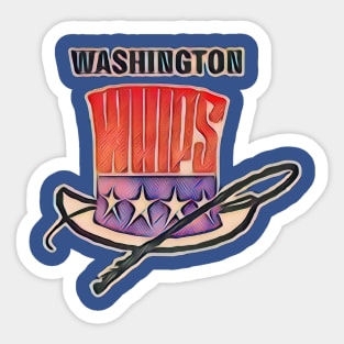 Washington Whips Soccer Sticker